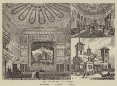 O novo teatro em Eastbourne de Frank Watkins